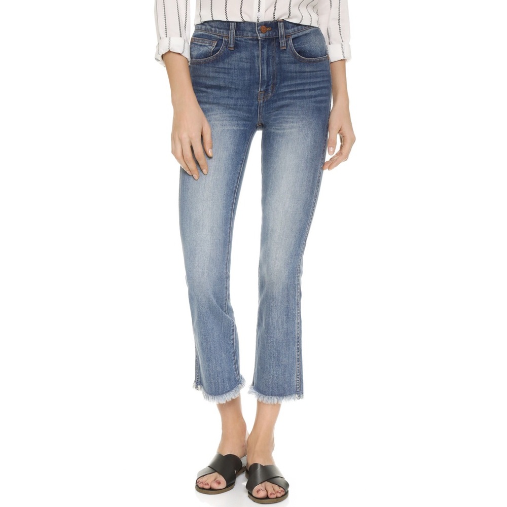 Madewell 10” High Riser Demi Boot Jeans